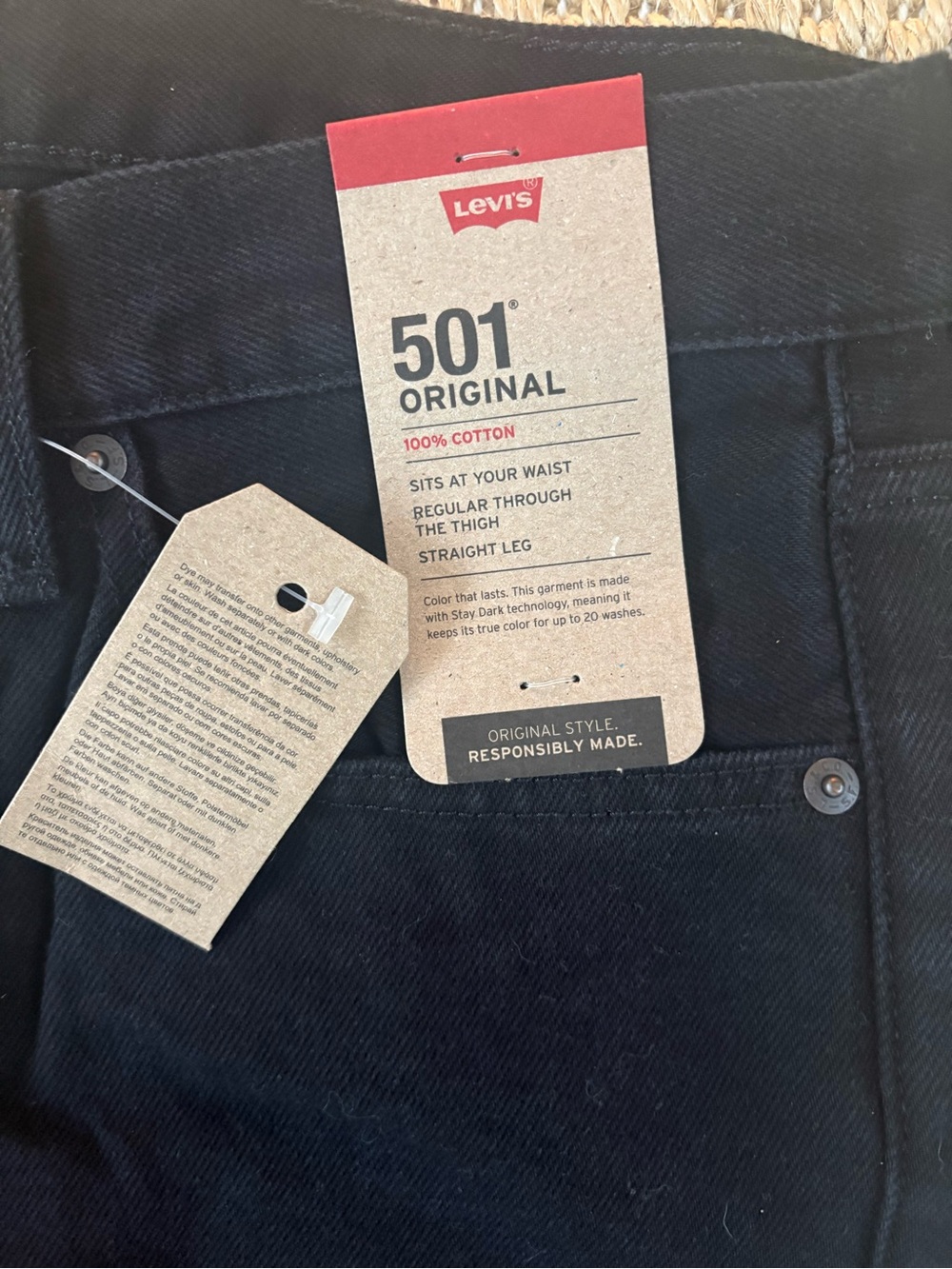 Levi’s 501 Original Men’s Jeans - Picture 5 of 8